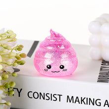 Load image into Gallery viewer, Sugar Squishy Glitter smiley Poop Squeeze Toy squishy fidget toy