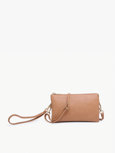 Load image into Gallery viewer, Riley Monogrammable 3 Compartment Crossbody/Wristlet