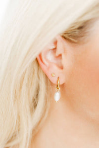 Screwback Stud Earrings - Stella