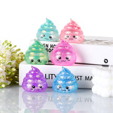 Load image into Gallery viewer, Sugar Squishy Glitter smiley Poop Squeeze Toy squishy fidget toy