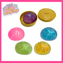 Load image into Gallery viewer, Mini Glitter Squish Dumplings