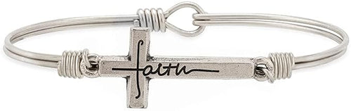 FOREVER FAITH BANGLE BRACELET