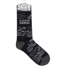 Load image into Gallery viewer, Rather Be Riding Socks