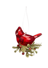 Load image into Gallery viewer, Teeny Cardinal Ornament