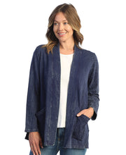 Load image into Gallery viewer, Mineral Washed French Terry Kimono Jacket