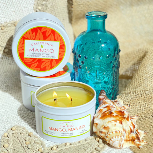 California Mango jar candle