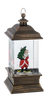 LED Light Up Shimmer Woodland Santa Lantern
