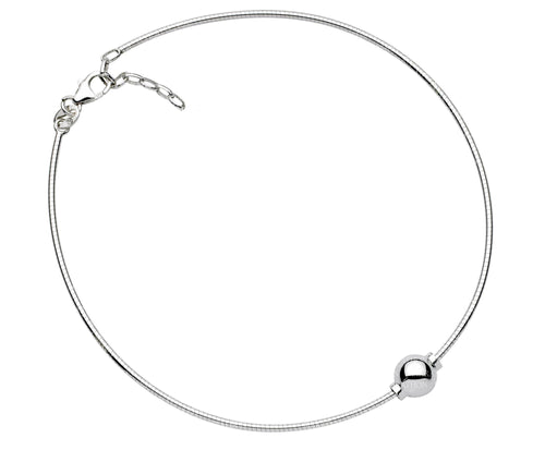 Cape Cod SS 1 Ball Anklet 9