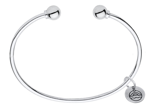 Cape Cod SS 2 End Ball Cuff 6