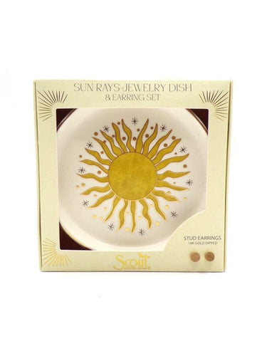 Jewelry Dish & Earring Set