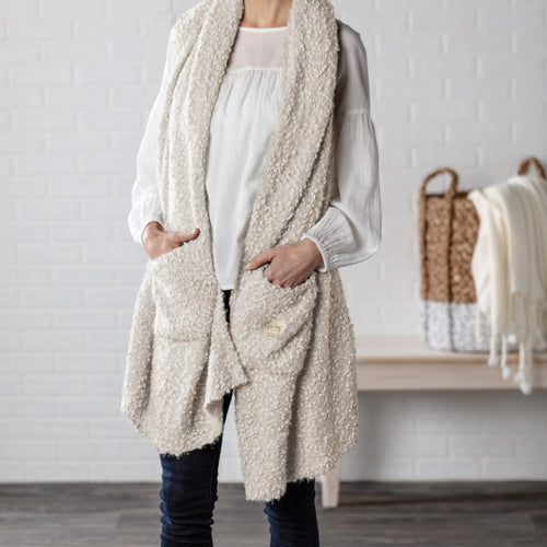 Cream Giving Shawl