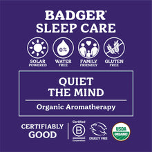 Load image into Gallery viewer, Sleep Balm Badger Balm