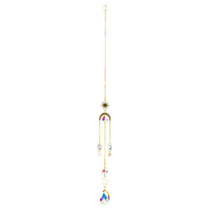 sun & moon crystal suncatcher