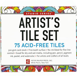 Studio Series Artist's Tile Set: White