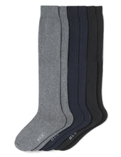 Load image into Gallery viewer, Flat Knit Knee Sock 3 Pair Pack