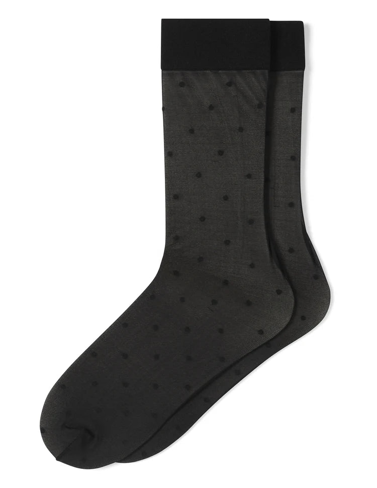 Sheer Dot Knee High
