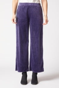 COZY VELOUR ZEN PANT (NAVY)