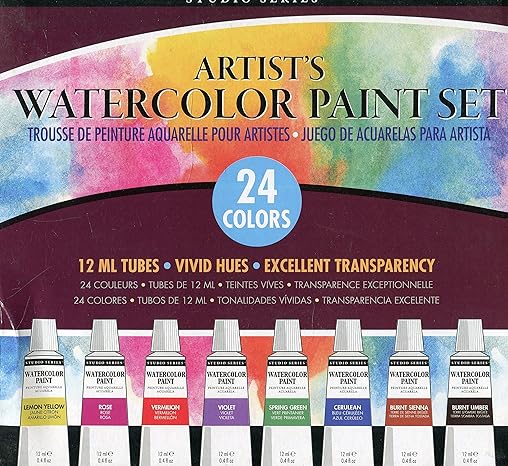 Studio Series Watercolor Field Kit 48 colors