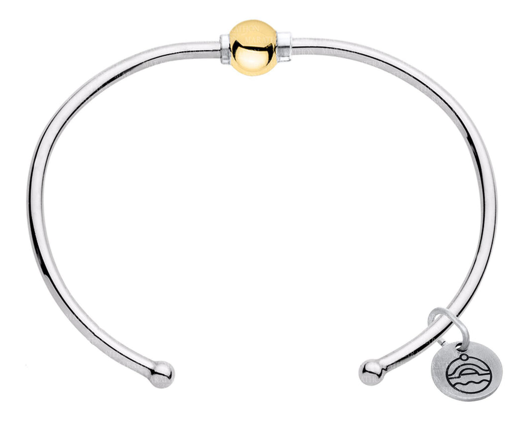 Gold Twist Wire Bracelet Size 7