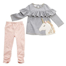 Load image into Gallery viewer, 2 piece Unicorn legging set -12m to  toddler