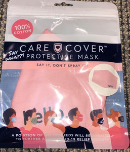 Say What? Care Cover Face Mask