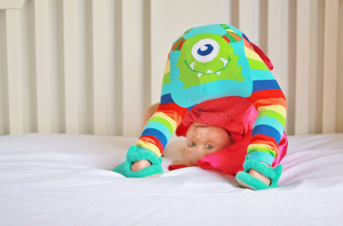 Rainbow Monster Cotton Leggings