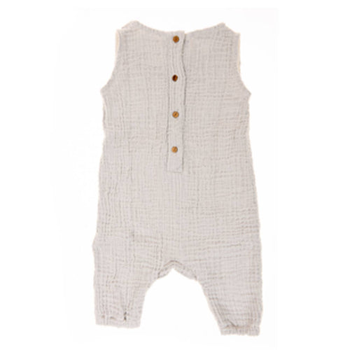 COCO BABY ONESIE - LIGHT GREY