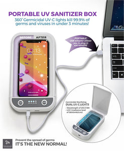 Portable UV Sanitizer Box by Travelon