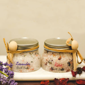 Spa Salts Made With Essential Oils