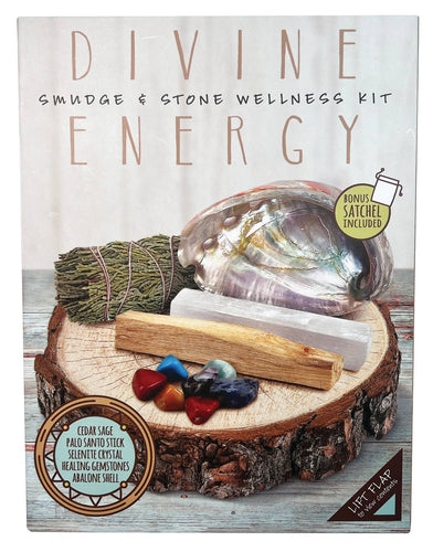 Divine Energy Smudge & Stone Wellness Kit