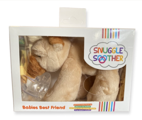 Snuggle Soother Baby Pug- Comforter/ Pacifier Clip