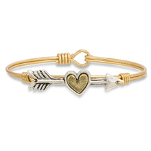 Load image into Gallery viewer, Follow Your Heart Bangle Bracelet