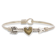 Load image into Gallery viewer, Follow Your Heart Bangle Bracelet
