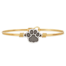 Load image into Gallery viewer, Pawprint Bangle Bracelet