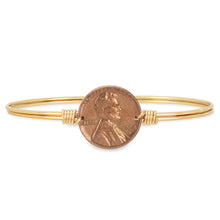 Load image into Gallery viewer, Heavenly Pennies Bangle Bracelet