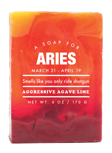 Whiskey River Soap Aries