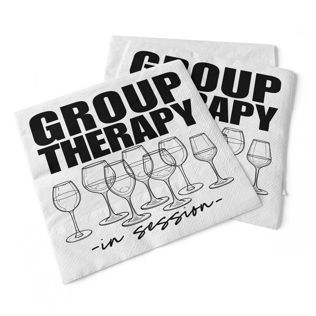 Group Therapy | Beverage Napkins