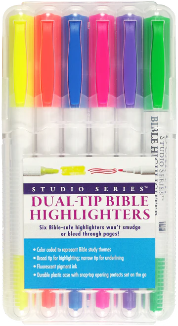 Studio Series Dual-Tip Bible Highlighters