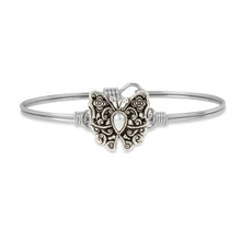 Load image into Gallery viewer, Butterfly Bangle Bracelet