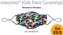 Load image into Gallery viewer, Snoozies Kids Masks / Face Covering children’s mask