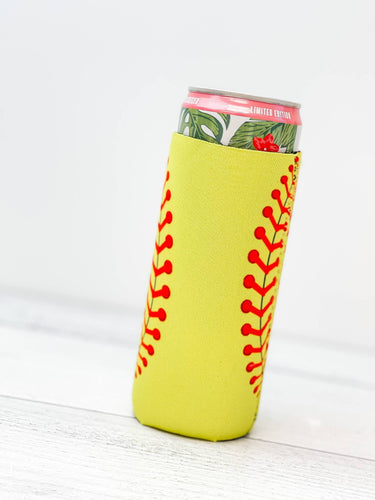 Insulated Skinny Can Sleeve - Softball
