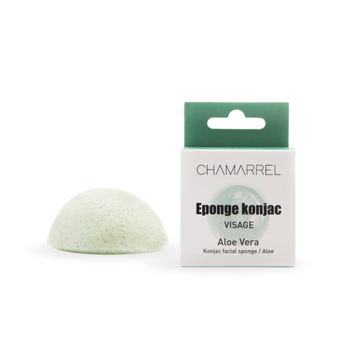 Aloe Vera Konjac Sponge  Eponge konjac Visage | Etui