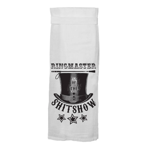 Ringmaster of the Shitshow | Funny Kitchen Towels