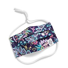 Load image into Gallery viewer, Vera Bradley Youth Pleated Mask with Adjustable Elastic children’s mask