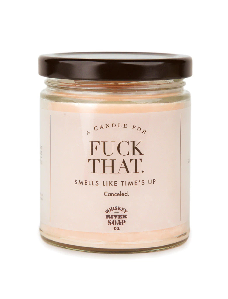 Whiskey online river candles