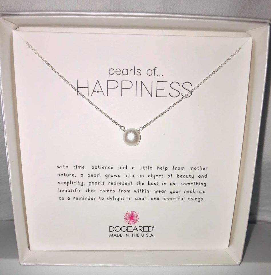 Sterling Silver Pearls of Happiness Necklace