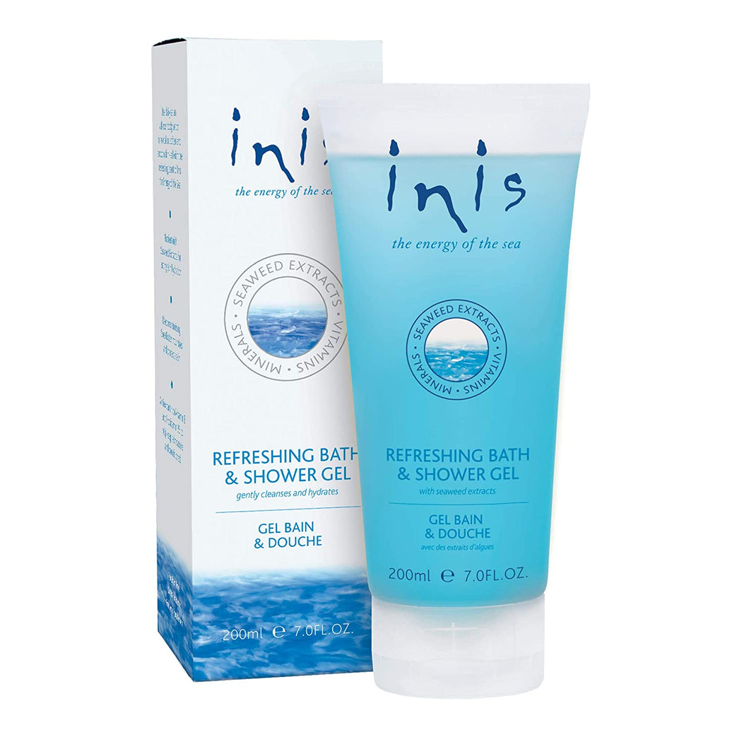 Inis the Energy of the Sea Refreshing Bath and Shower Gel, 7 Fluid Ounce