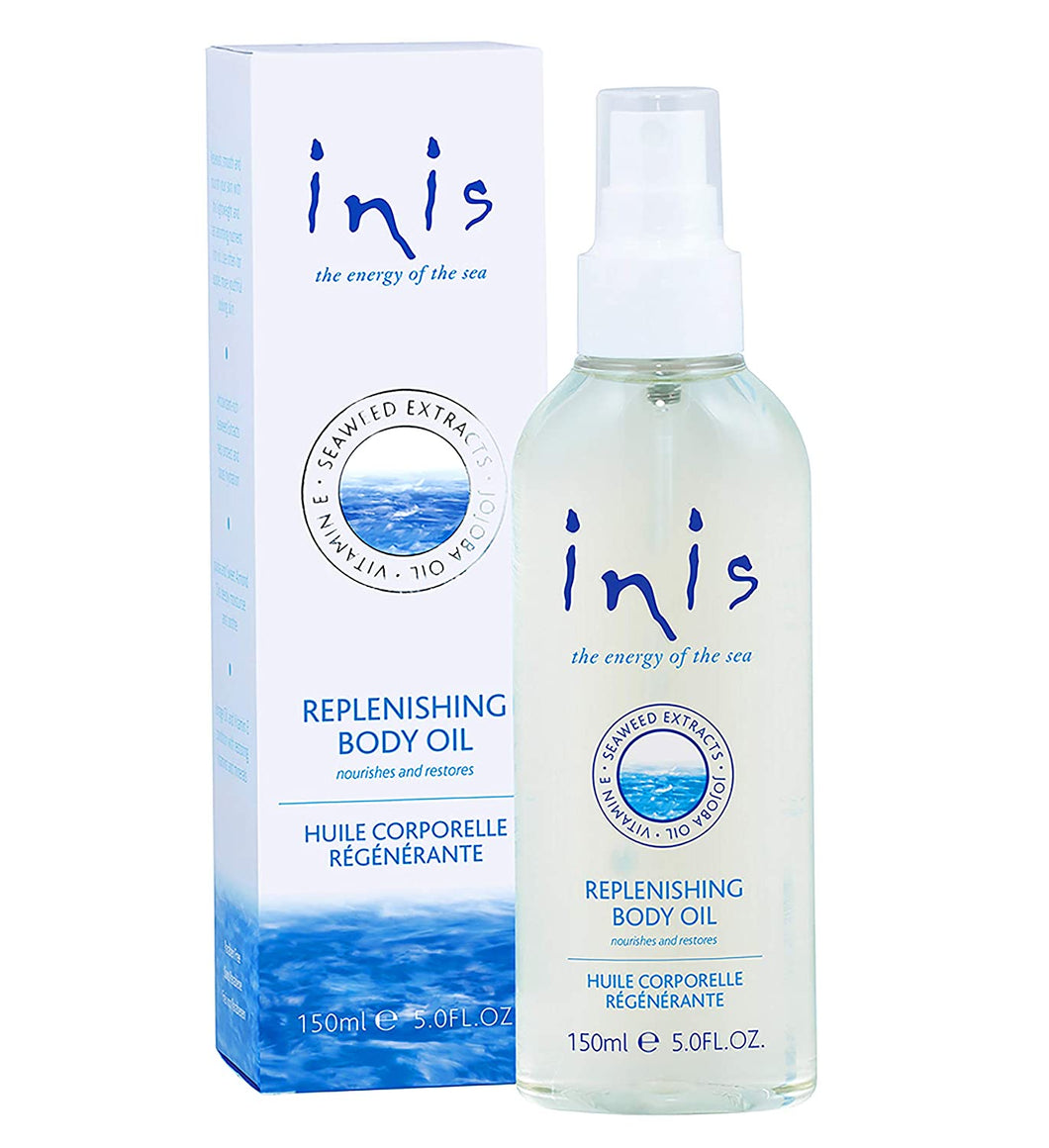 Inis the Energy of the Sea Replenishing Body Oil, 5 Fluid Ounce