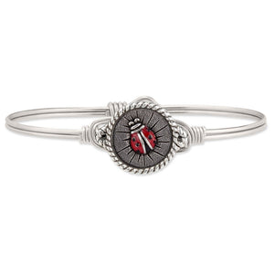 Ladybug Bangle Bracelet