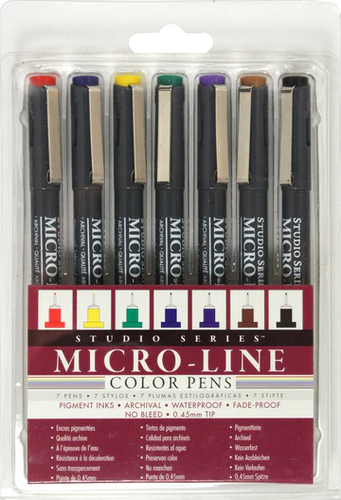 Studio Series Micro-line Colored Pens